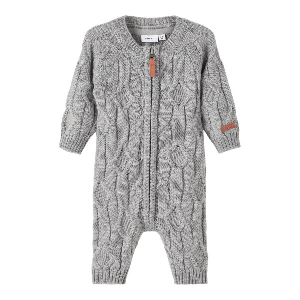 Baby Wolleinteiler, grau