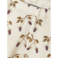 Lil Legging mit Trauben, beige