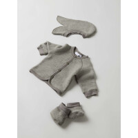 Baby Woll J&auml;ckchen, graugr&uuml;n
