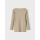 Sweatshirt gerippt mit Brusttasche. beige