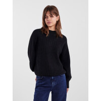Strickpulli, schwarz