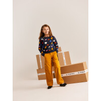 Kids Sweatshirt mit bunten Flecken, dunkelblau
