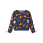 Kids Sweatshirt mit bunten Flecken, dunkelblau