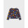 Kids Sweatshirt mit bunten Flecken, dunkelblau