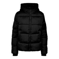 Pieces Pufferjacke kurz, schwarz XS