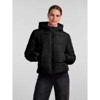Pieces Pufferjacke kurz, schwarz XS
