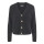 Pieces Feinstrickcardigan, schwarz