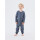 Baby Schlafanzug mit Sternchenmuster, grau