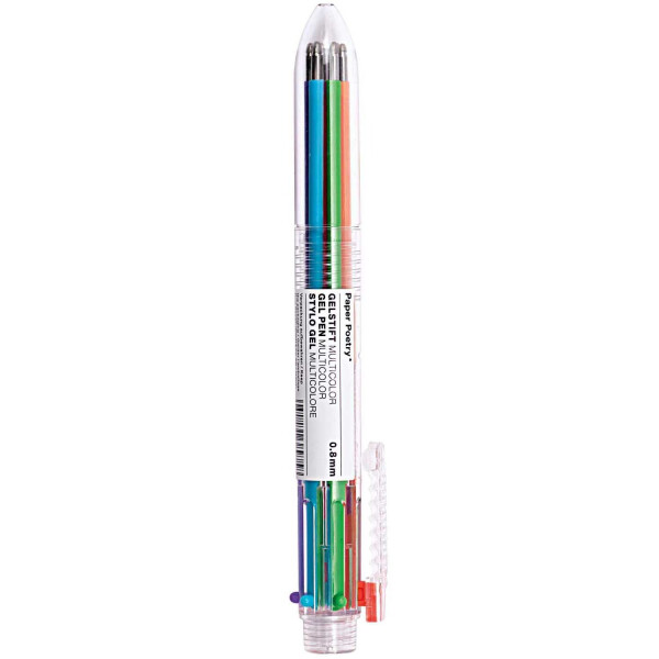 Paper Poetry mehrfarbig Gelstift mehrfarbig 6 St&uuml;ck