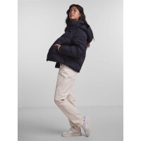 Pieces Pufferjacke kurz, schwarz