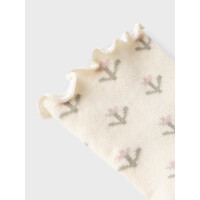 Lil Atelier Socken mit Blumenmuster
