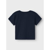 T-Shirt Basic Boxy, dunkelblau