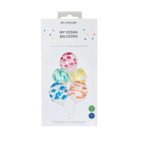 My Little Day Tattooed balloons- Ocean