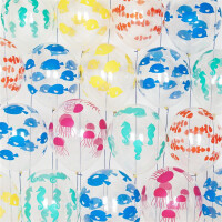 My Little Day Tattooed balloons- Ocean