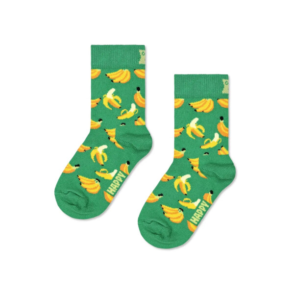 Happy Socks, gr&uuml;n mit Bananen