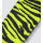 Happy Socks Kniestr&uuml;mpfe, gr&uuml;n/schwarz im Zebralook