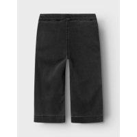 Leichte Hose im Jeanslook, schwarz 98