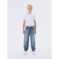 Straight Jeans, indigo blue denim