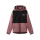 Kids Teddy Softshell Jacke, altrosa-schwarz