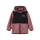 Mini Teddy Softshell Jacke, altrosa-schwarz