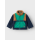 Mini Teddy Jacke, gr&uuml;n/braun/blau