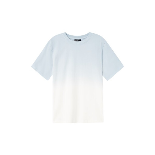 LMTD T-Shirt, hellblau/wei&szlig;