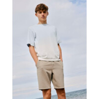 LMTD T-Shirt, hellblau/wei&szlig;