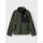 Kids Fleece-Jacke, dunkelgr&uuml;n/schwarz
