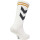 Hummel Socken, wei&szlig; mit grauen/ gelben Details