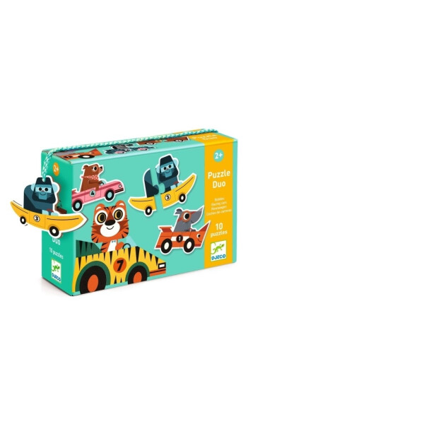 Puzzle Duo - Rennautos