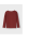 Langarmshirt Lochmuster, rot