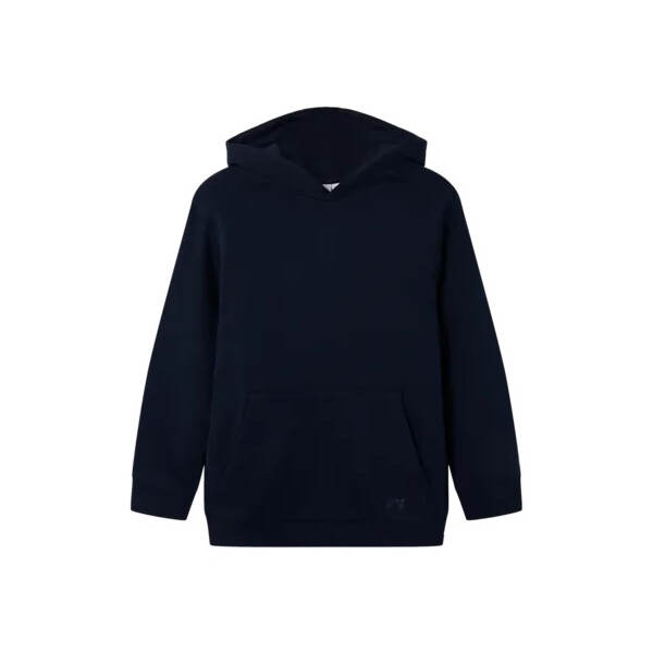 Kids Hoodie, dunkelblau mit R&uuml;ckenprint
