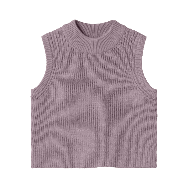 Mini Strickpullunder, altrosa