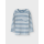 Ripp Langarmshirt mit Brusttasche, gestreift blau/wei&szlig;
