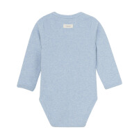 Wickelbody meliert, hellblau