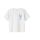 Weites T-Shirt Lobster, wei&szlig;