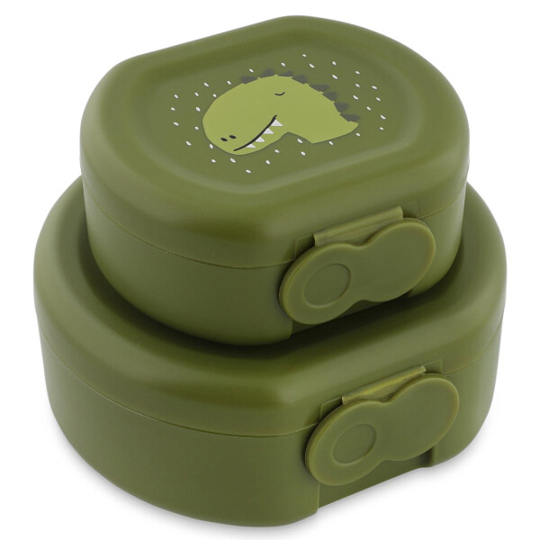 Snackbox mit clip-2er Set Mr.Dino