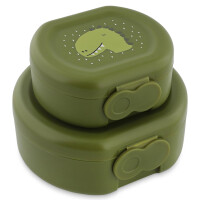Snackbox mit clip-2er Set Mr.Dino