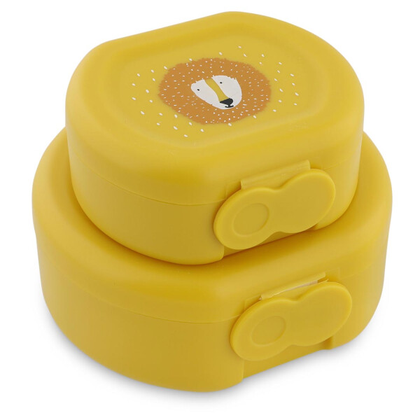 Snackbox mit clip-2er Set Mr.Lion
