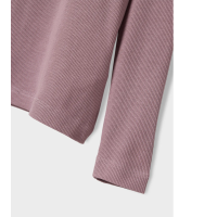 Bio-Longsleeve feinripp, Lila 122-128