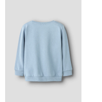 Mini Basic Pullover, hellblau 92