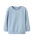 Mini Basic Pullover, hellblau 92