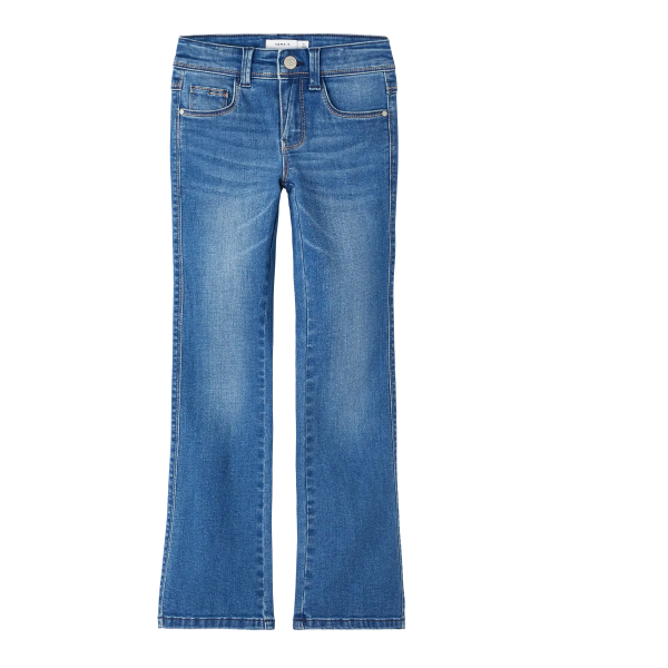Kids Bootcut Jeans, medium blue denim