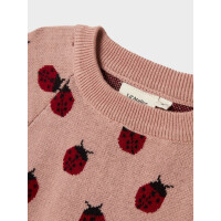 Strickpullover mit Marienk&auml;fern