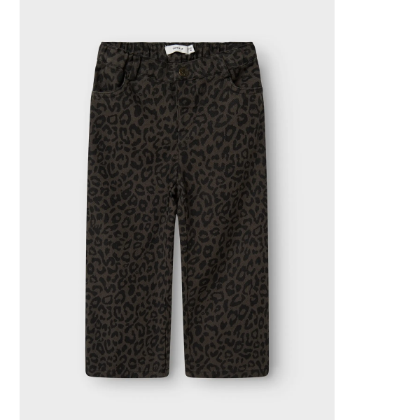 Mini Wide Pant, leo
