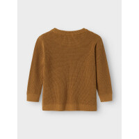 Basic Strickpullover, braun 116