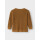 Basic Strickpullover, braun 116