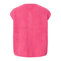 Pieces Teddy Weste pink