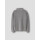 Kids Strick-Pullover mit Rei&szlig;verschluss, grau