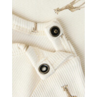 Lil&acute;Atelier Langarmbody Giraffe, beige